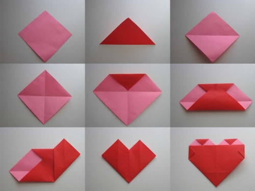 Как сложить оригами сердце